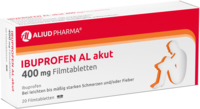 IBUPROFEN AL akut 400 mg Filmtabletten