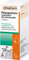 PELARGONIUM-RATIOPHARM Bronchialtropfen